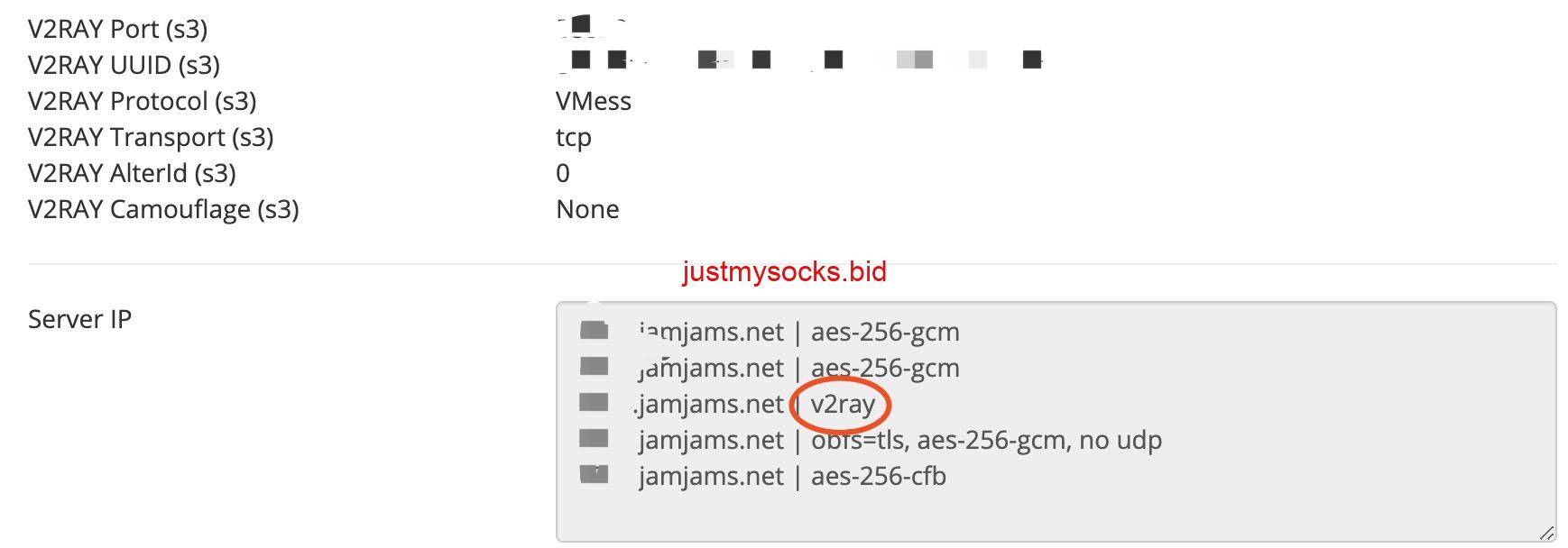 JustMySocks V2